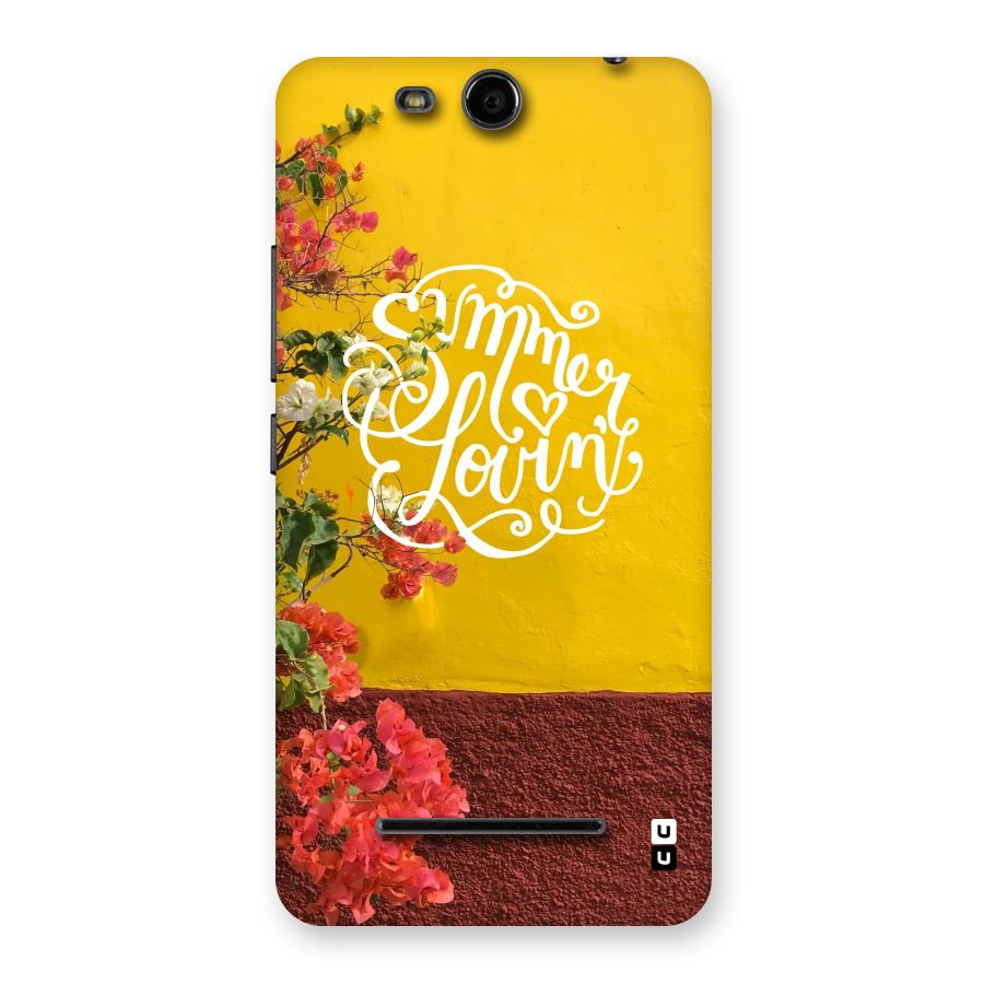 Summer Lovin Back Case for Micromax Canvas Juice 3 Q392