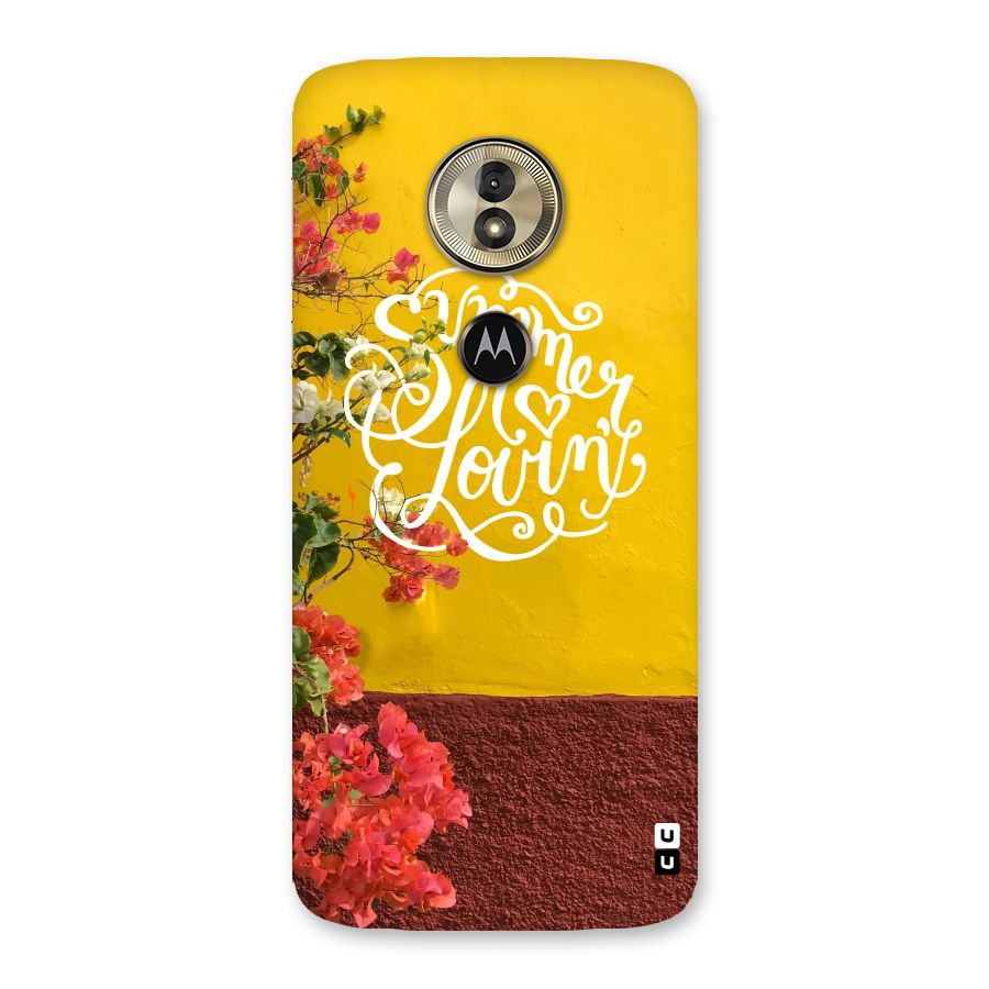 Summer Lovin Back Case for Moto G6 Play