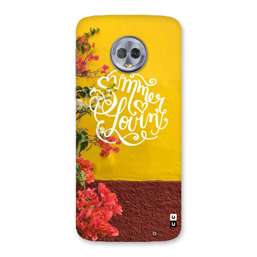Summer Lovin Back Case for Moto G6 Plus