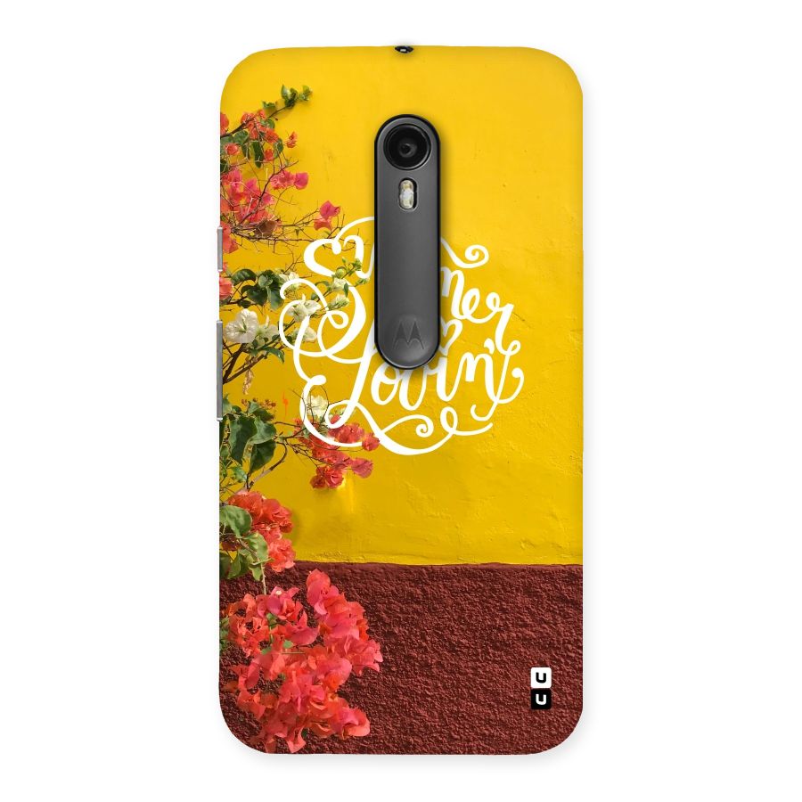 Summer Lovin Back Case for Moto G Turbo