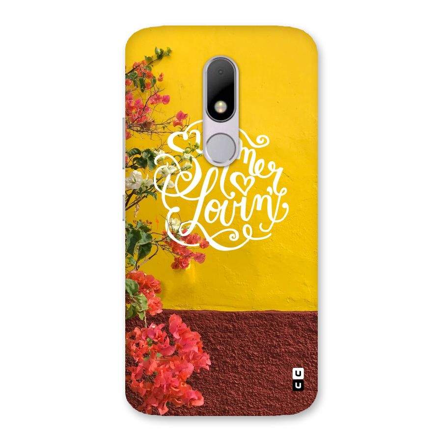 Summer Lovin Back Case for Moto M