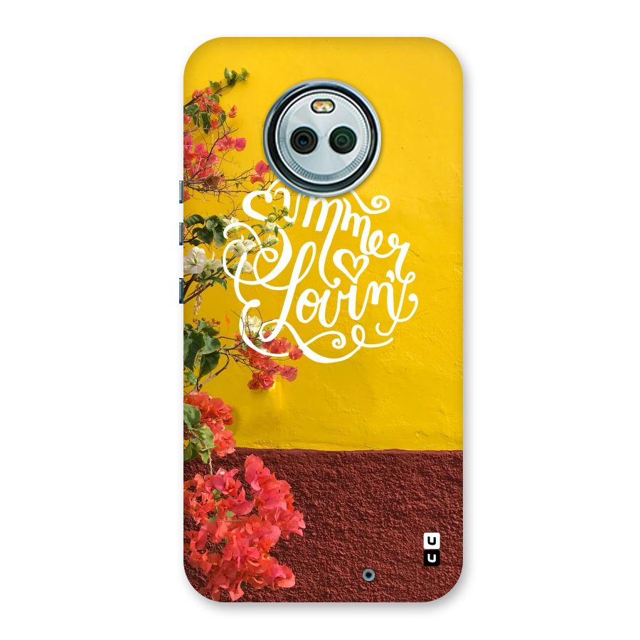 Summer Lovin Back Case for Moto X4