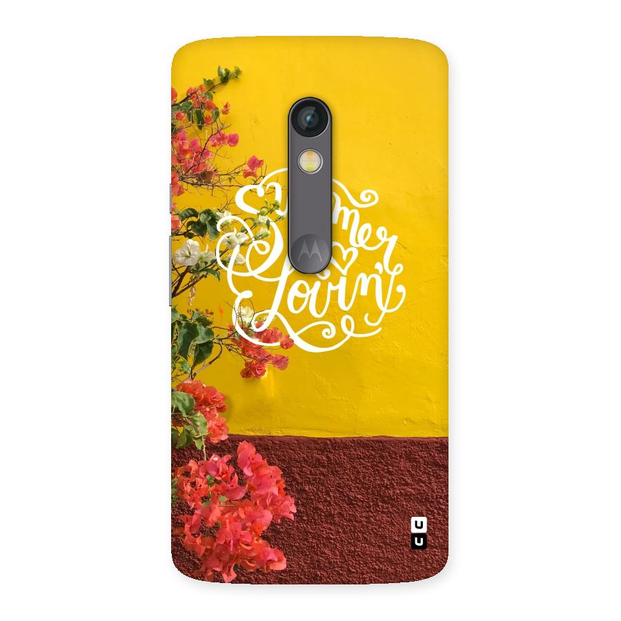 Summer Lovin Back Case for Moto X Play