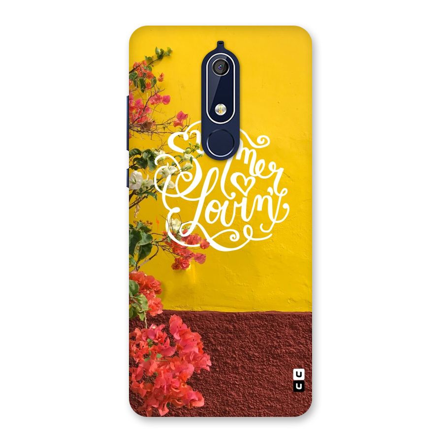 Summer Lovin Back Case for Nokia 5.1