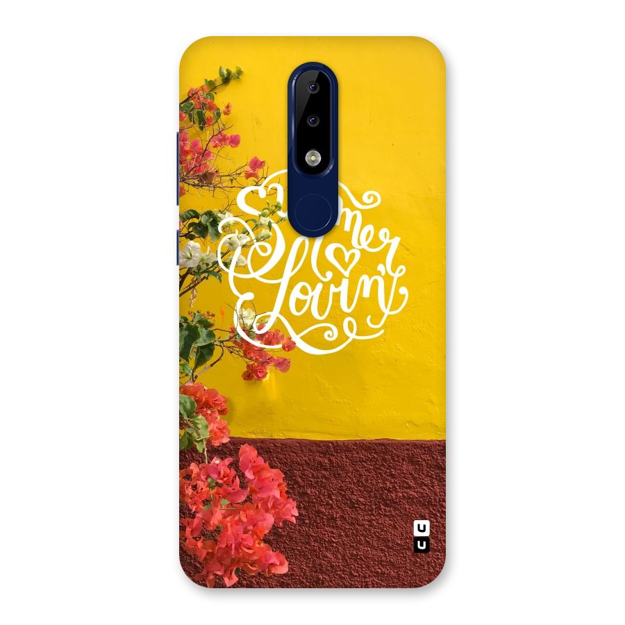Summer Lovin Back Case for Nokia 5.1 Plus