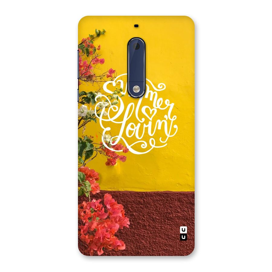 Summer Lovin Back Case for Nokia 5
