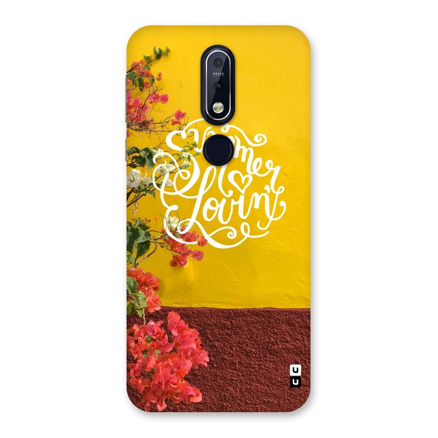 Summer Lovin Back Case for Nokia 7.1