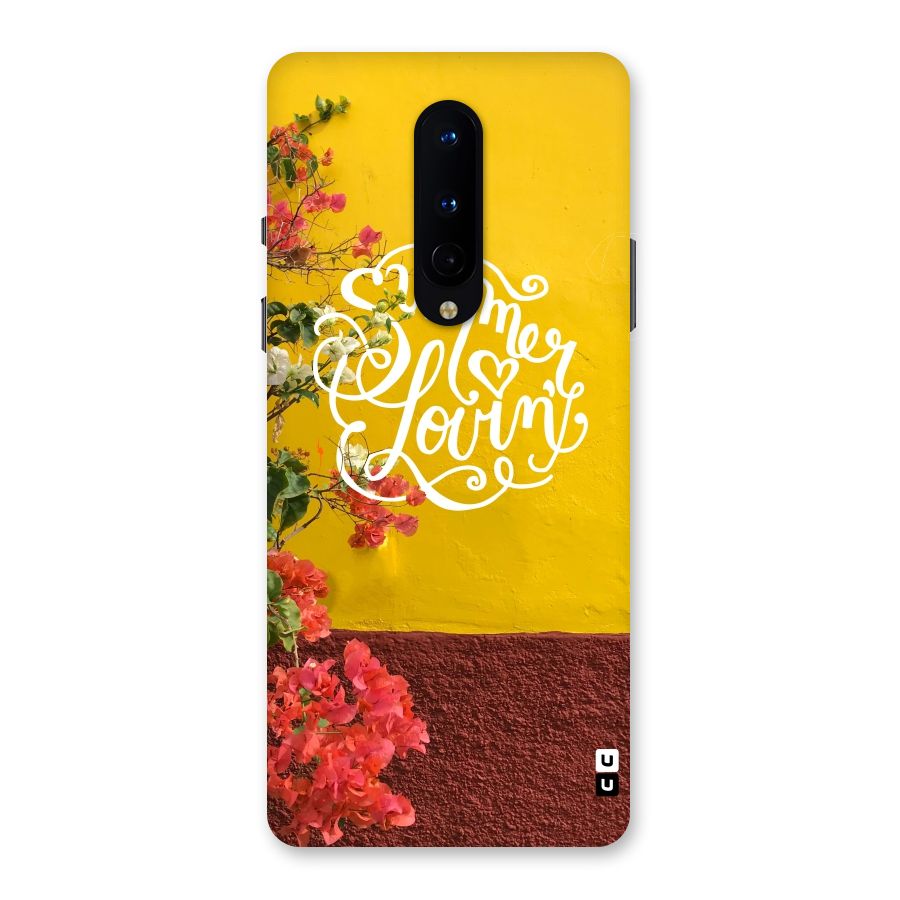 Summer Lovin Back Case for OnePlus 8