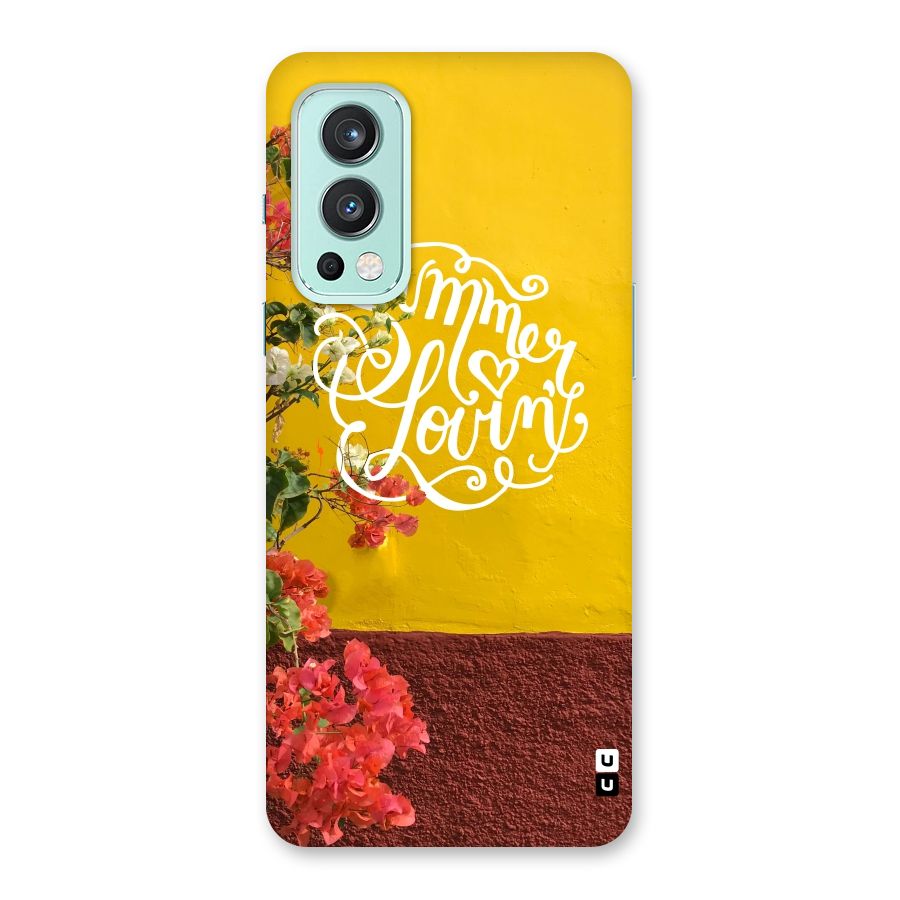 Summer Lovin Back Case for OnePlus Nord 2 5G