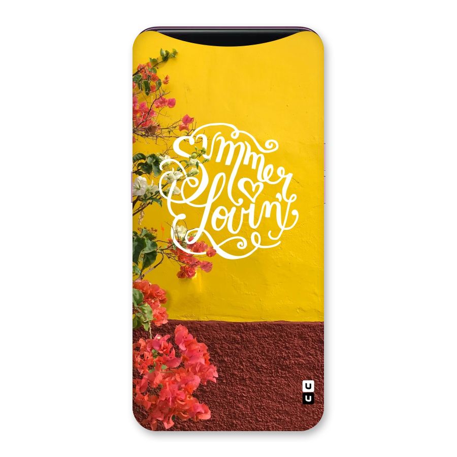 Summer Lovin Back Case for Oppo Find X