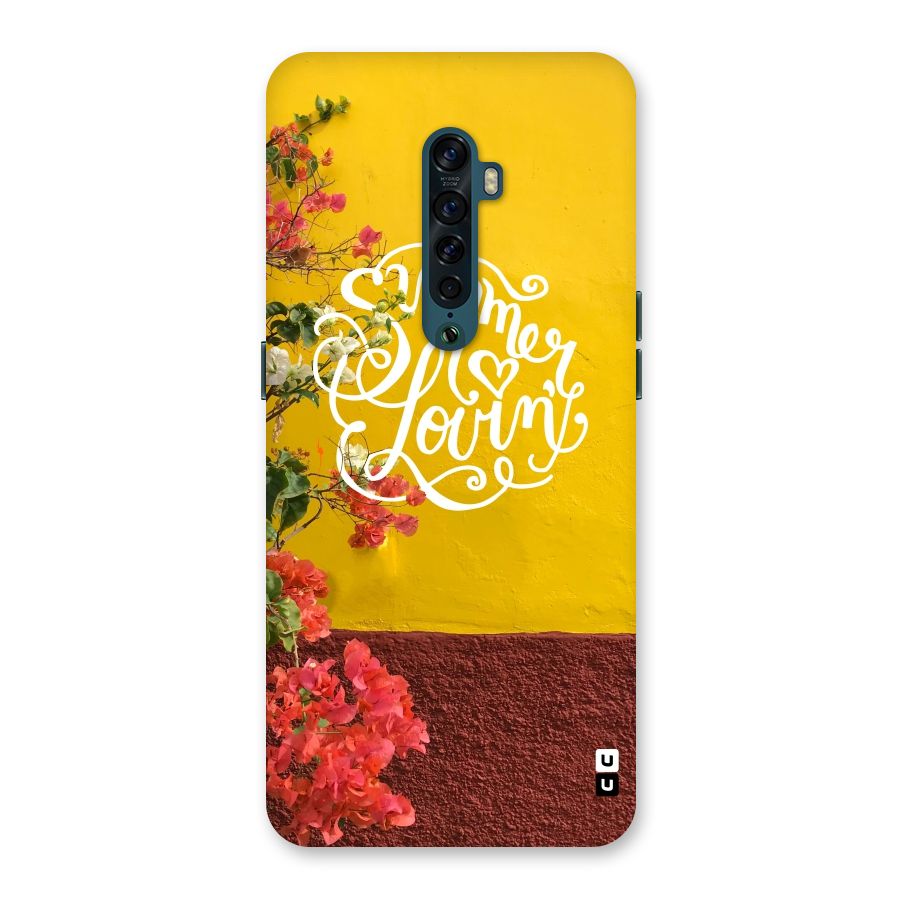 Summer Lovin Back Case for Oppo Reno2