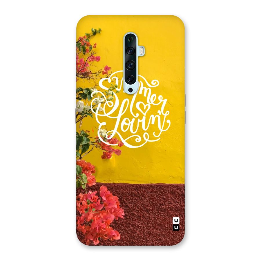 Summer Lovin Back Case for Oppo Reno2 Z