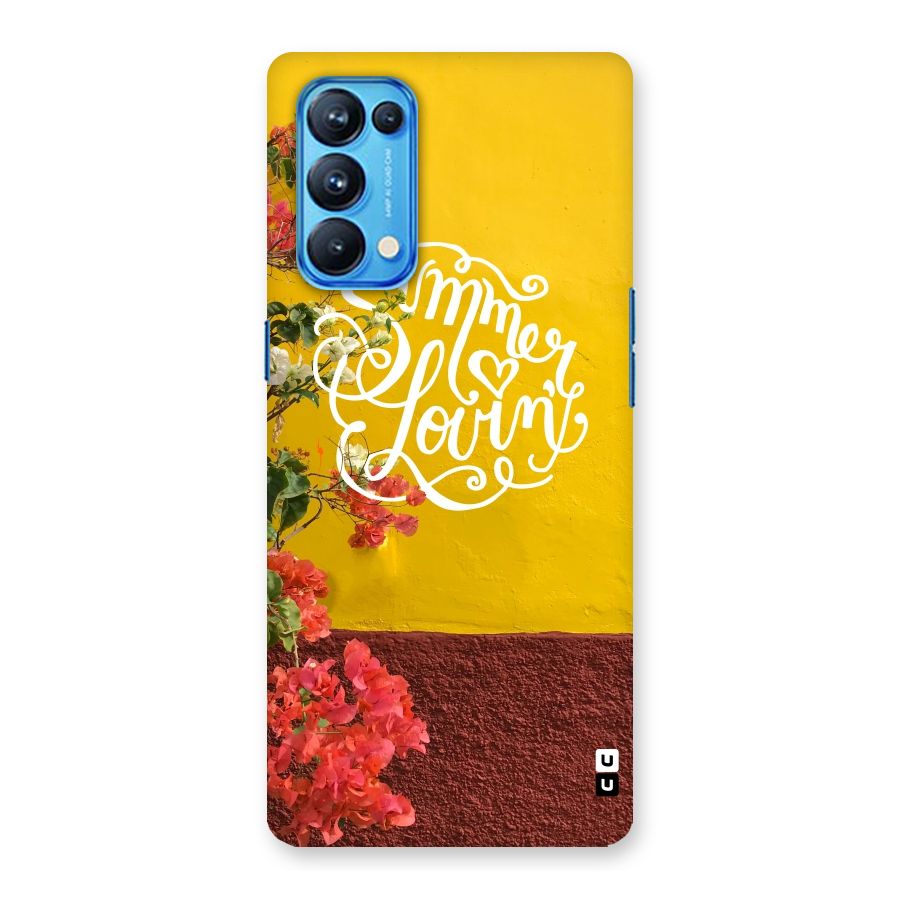 Summer Lovin Back Case for Oppo Reno5 Pro 5G