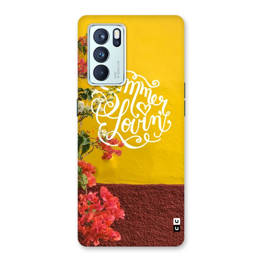 Summer Lovin Back Case for Oppo Reno6 Pro 5G