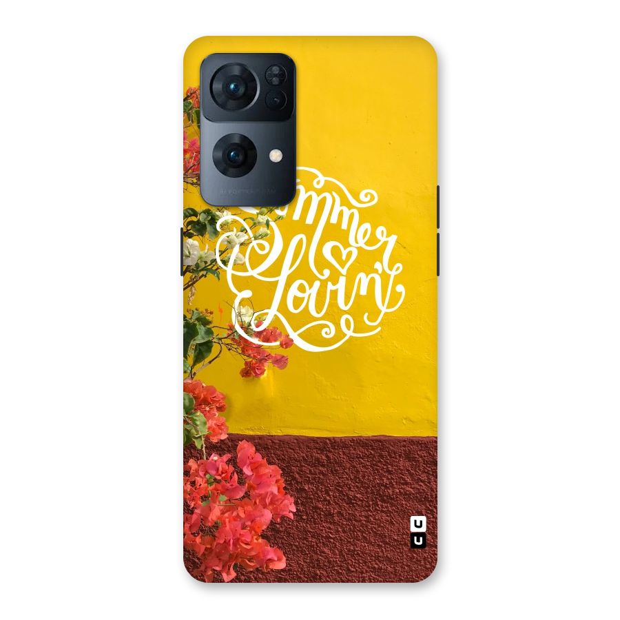 Summer Lovin Back Case for Oppo Reno7 Pro 5G