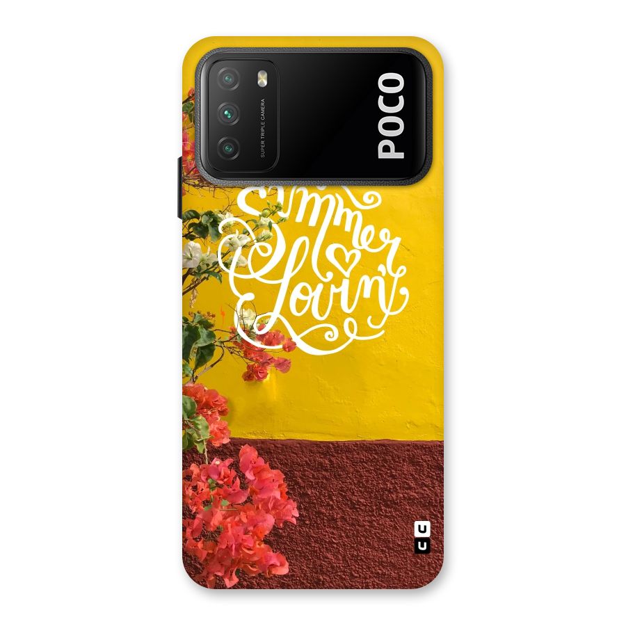Summer Lovin Back Case for Poco M3