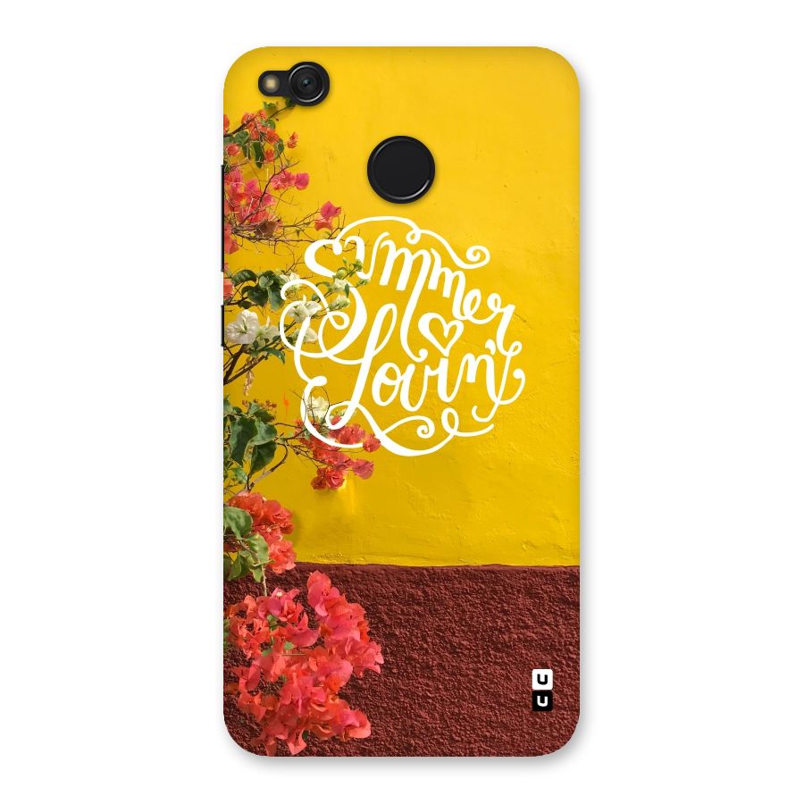 Summer Lovin Back Case for Redmi 4