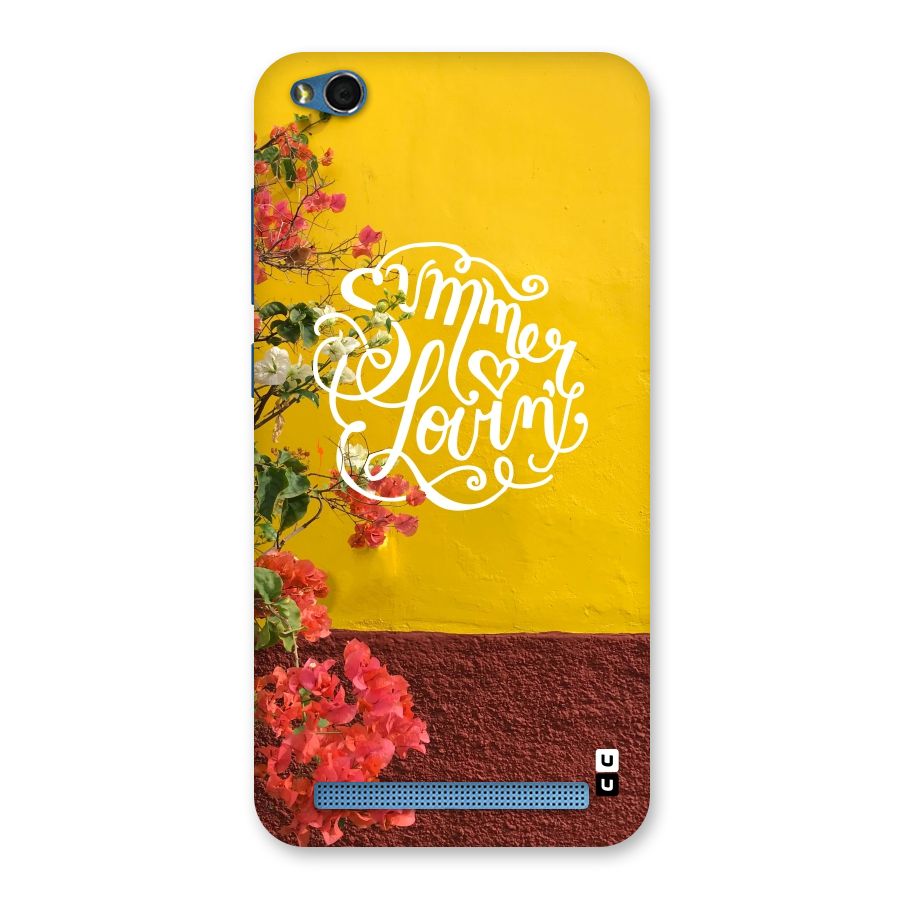 Summer Lovin Back Case for Redmi 5A