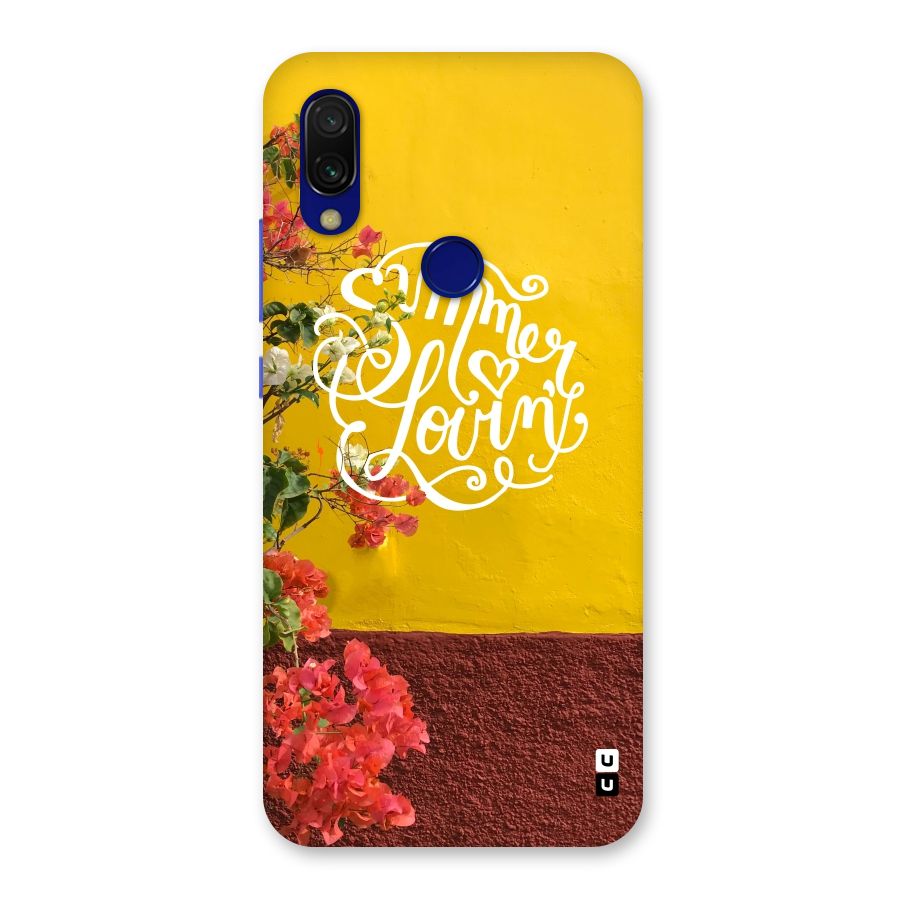 Summer Lovin Back Case for Redmi 7