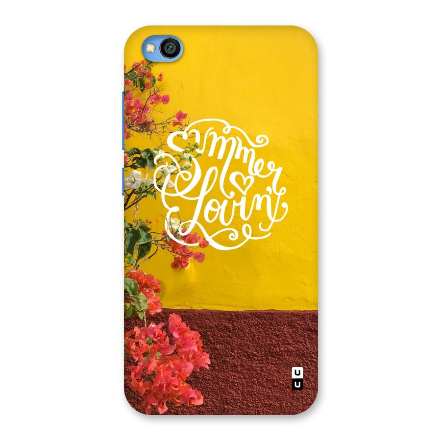 Summer Lovin Back Case for Redmi Go