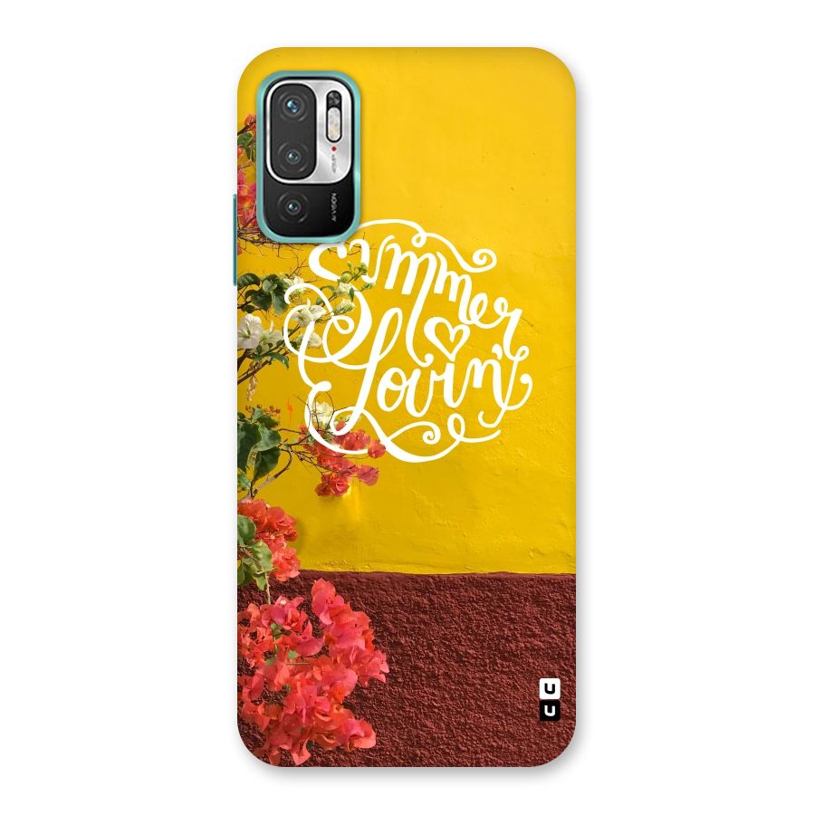 Summer Lovin Back Case for Redmi Note 10T 5G