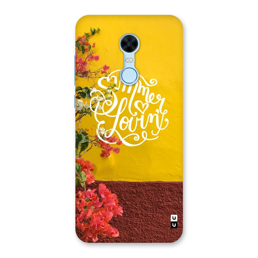 Summer Lovin Back Case for Redmi Note 5