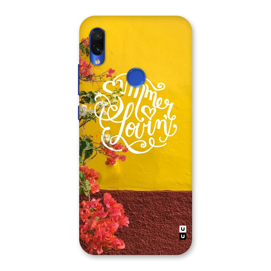Summer Lovin Back Case for Redmi Note 7S