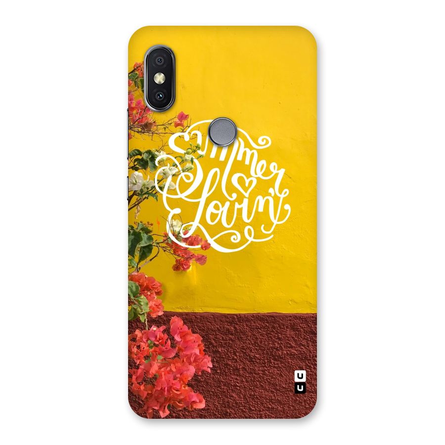 Summer Lovin Back Case for Redmi Y2