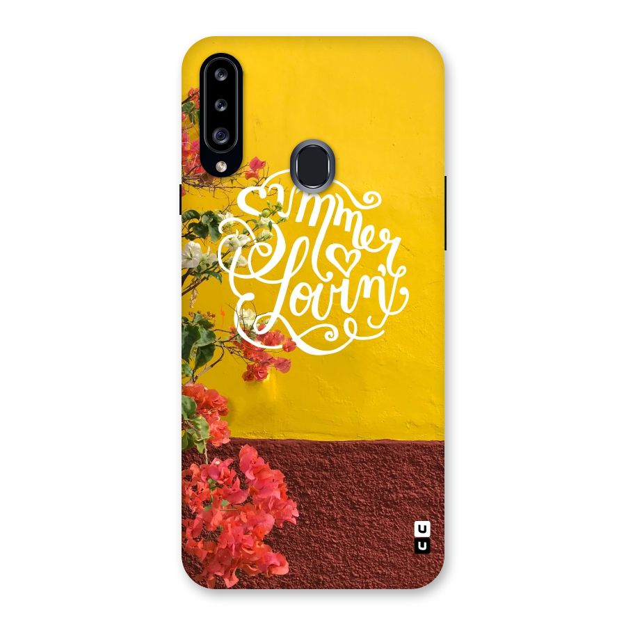 Summer Lovin Back Case for Samsung Galaxy A20s