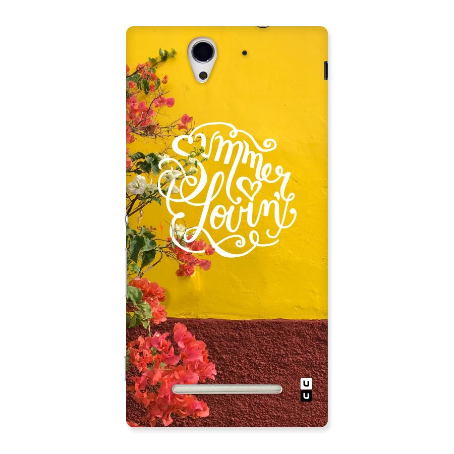 Summer Lovin Back Case for Sony Xperia C3