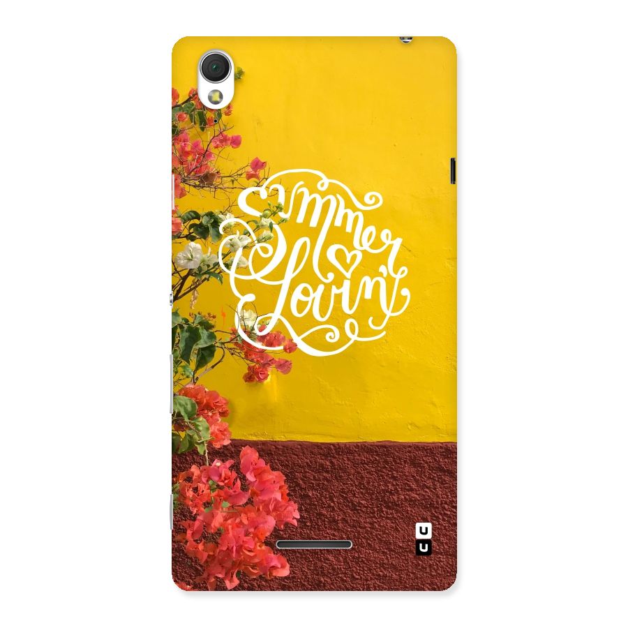 Summer Lovin Back Case for Sony Xperia T3