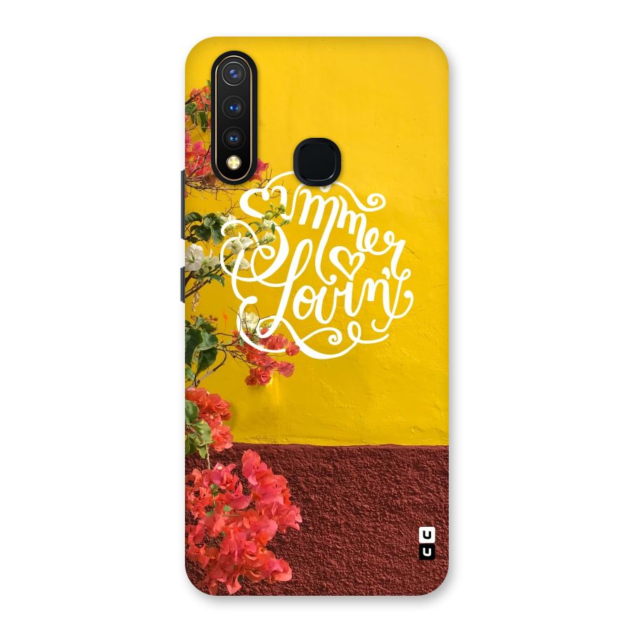 Summer Lovin Back Case for Vivo U20