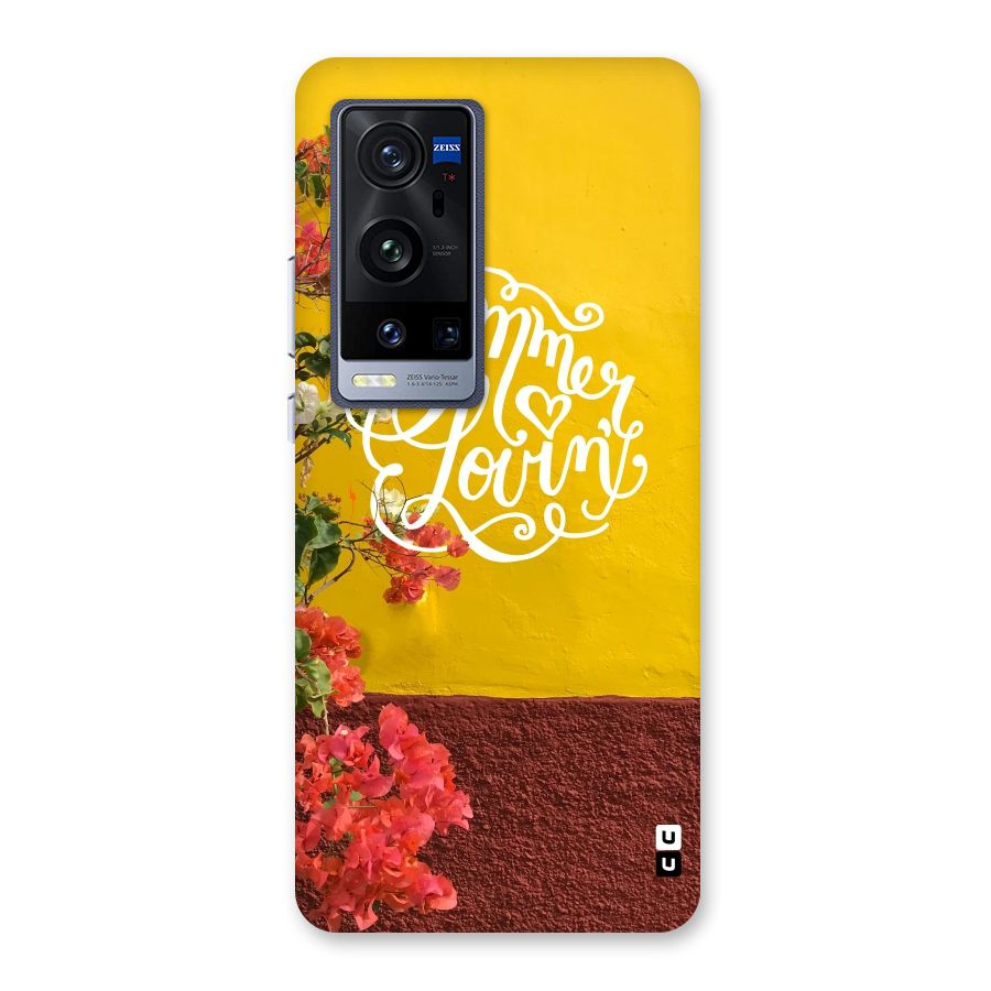 Summer Lovin Back Case for Vivo X60 Pro Plus