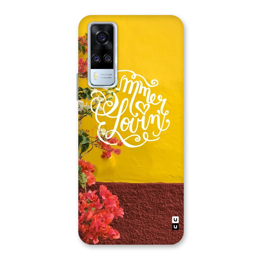 Summer Lovin Back Case for Vivo Y31