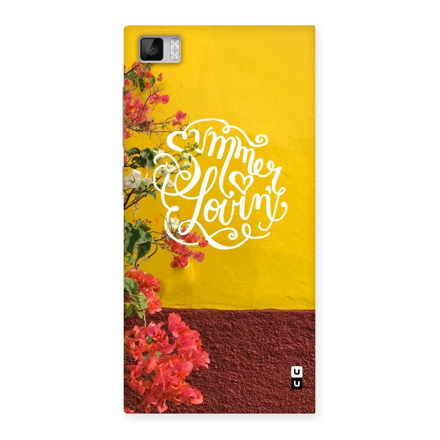 Summer Lovin Back Case for Xiaomi Mi3