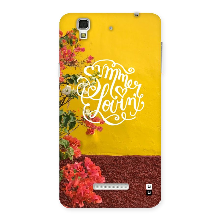 Summer Lovin Back Case for YU Yureka Plus