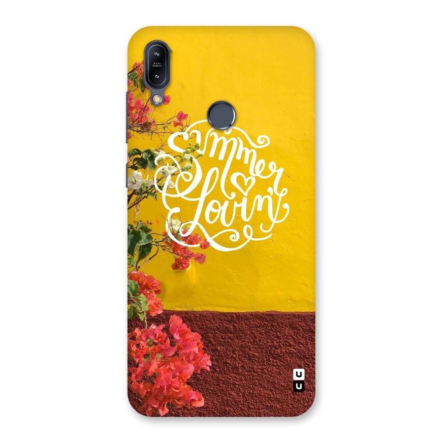 Summer Lovin Back Case for Zenfone Max M2
