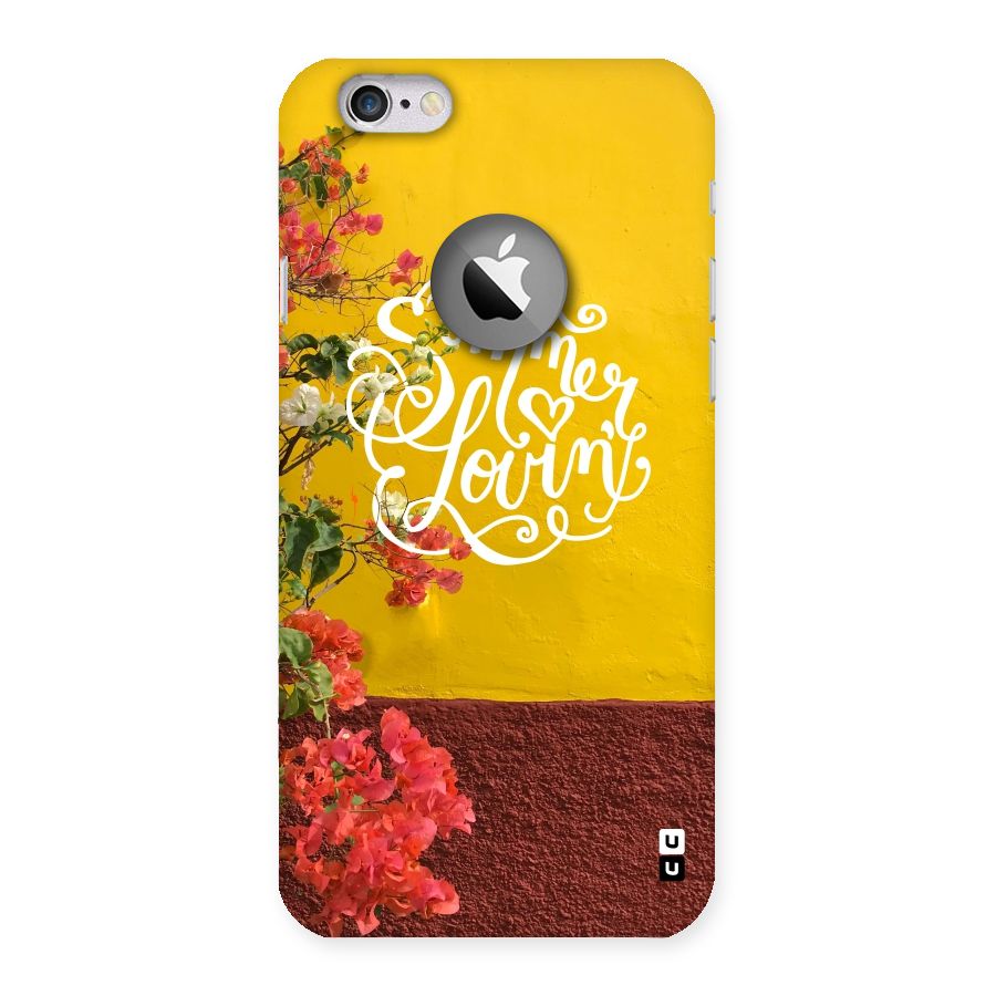 Summer Lovin Back Case for iPhone 6 Logo Cut