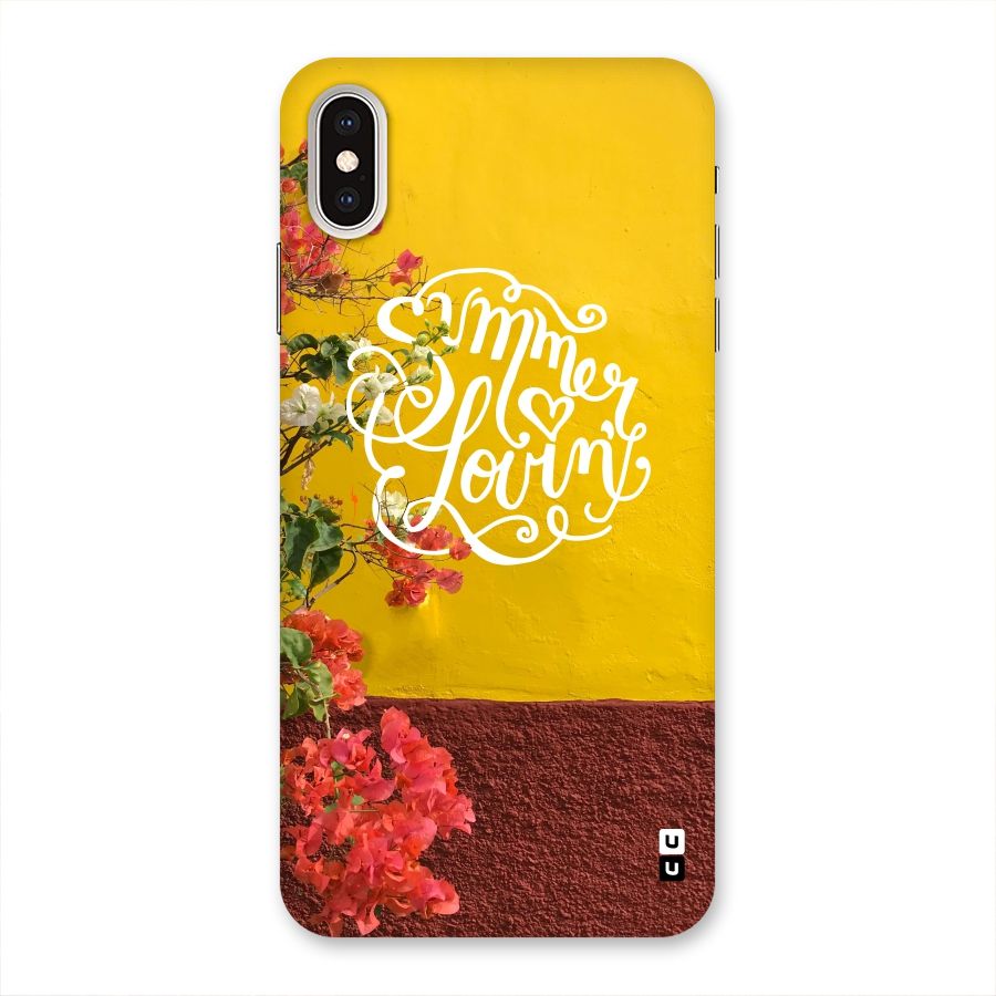 Summer Lovin Back Case for iPhone XS Max