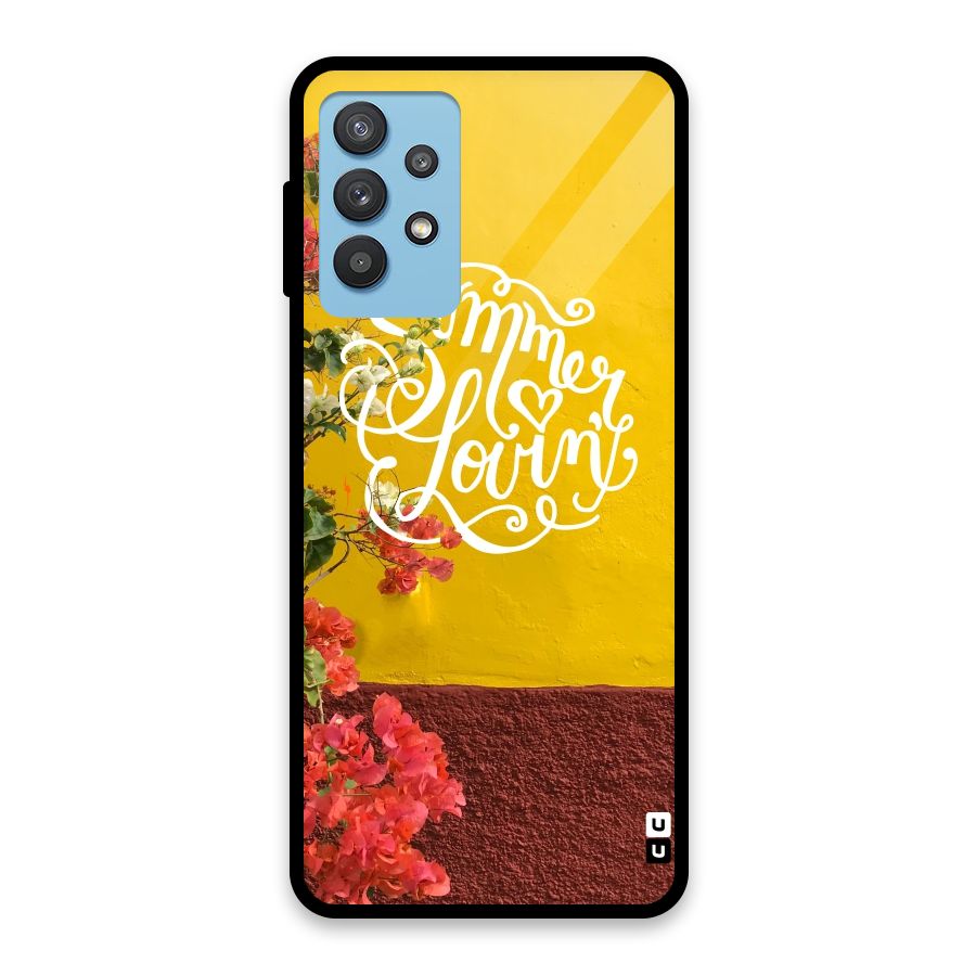 Summer Lovin Glass Back Case for Galaxy M32 5G