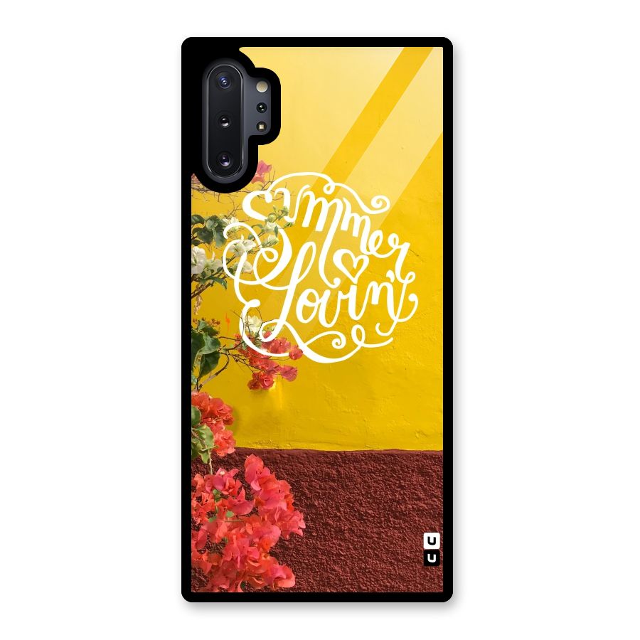 Summer Lovin Glass Back Case for Galaxy Note 10 Plus