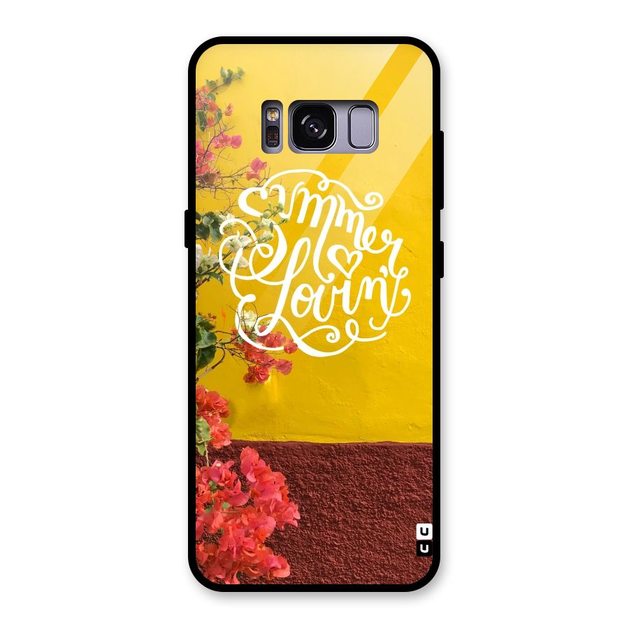 Summer Lovin Glass Back Case for Galaxy S8