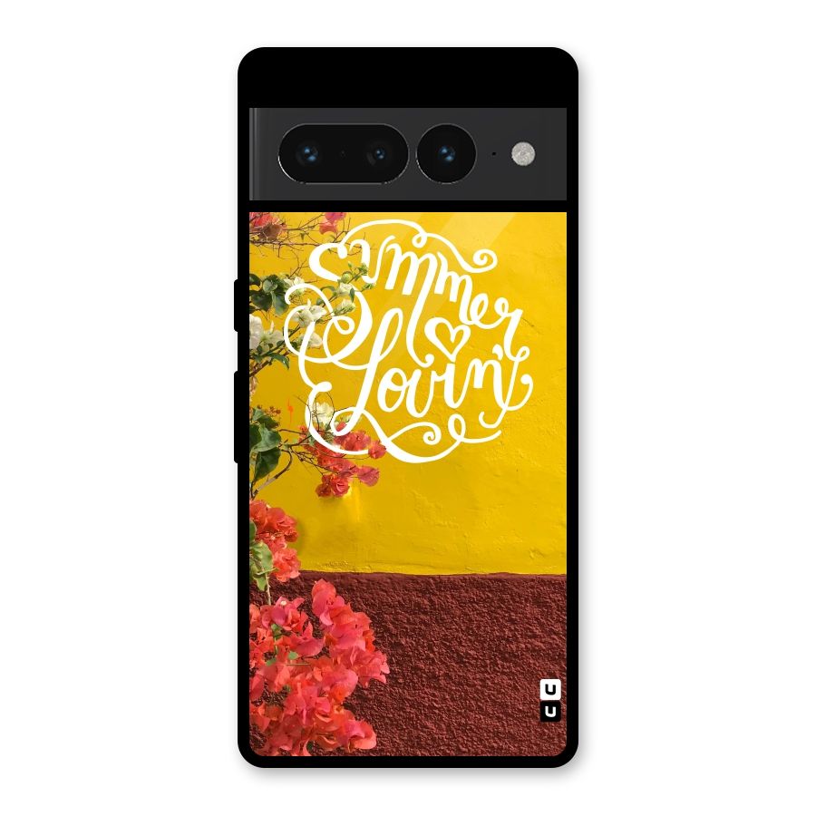 Summer Lovin Glass Back Case for Google Pixel 7 Pro