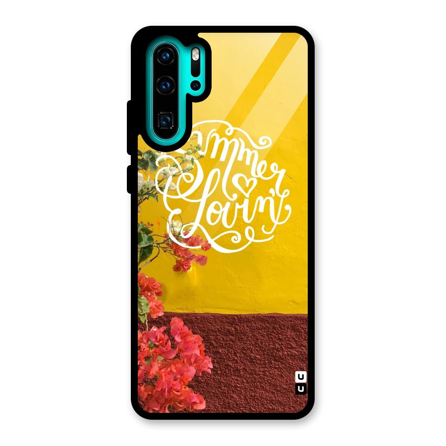 Summer Lovin Glass Back Case for Huawei P30 Pro
