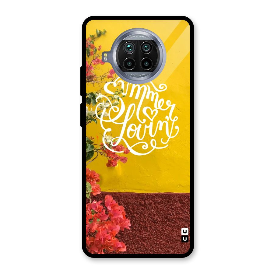 Summer Lovin Glass Back Case for Mi 10i