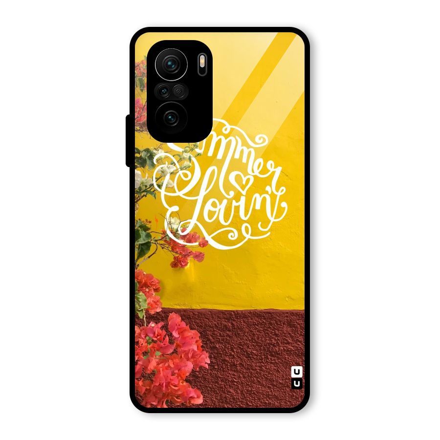 Summer Lovin Glass Back Case for Mi 11X Pro
