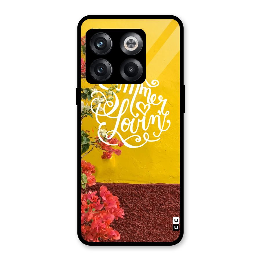 Summer Lovin Glass Back Case for OnePlus 10T