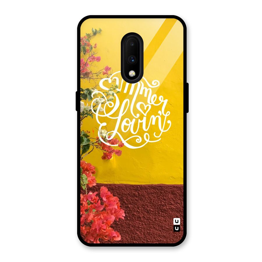 Summer Lovin Glass Back Case for OnePlus 7