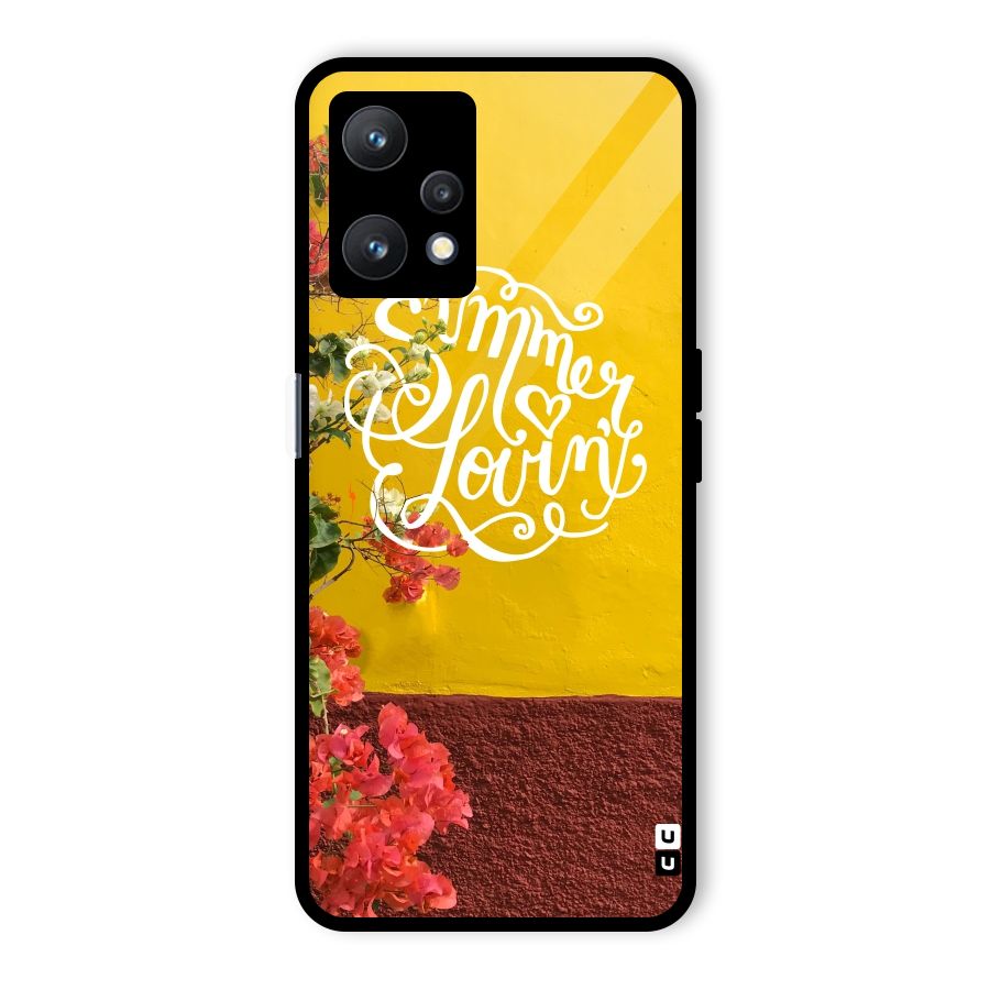 Summer Lovin Glass Back Case for Realme 9 Pro 5G