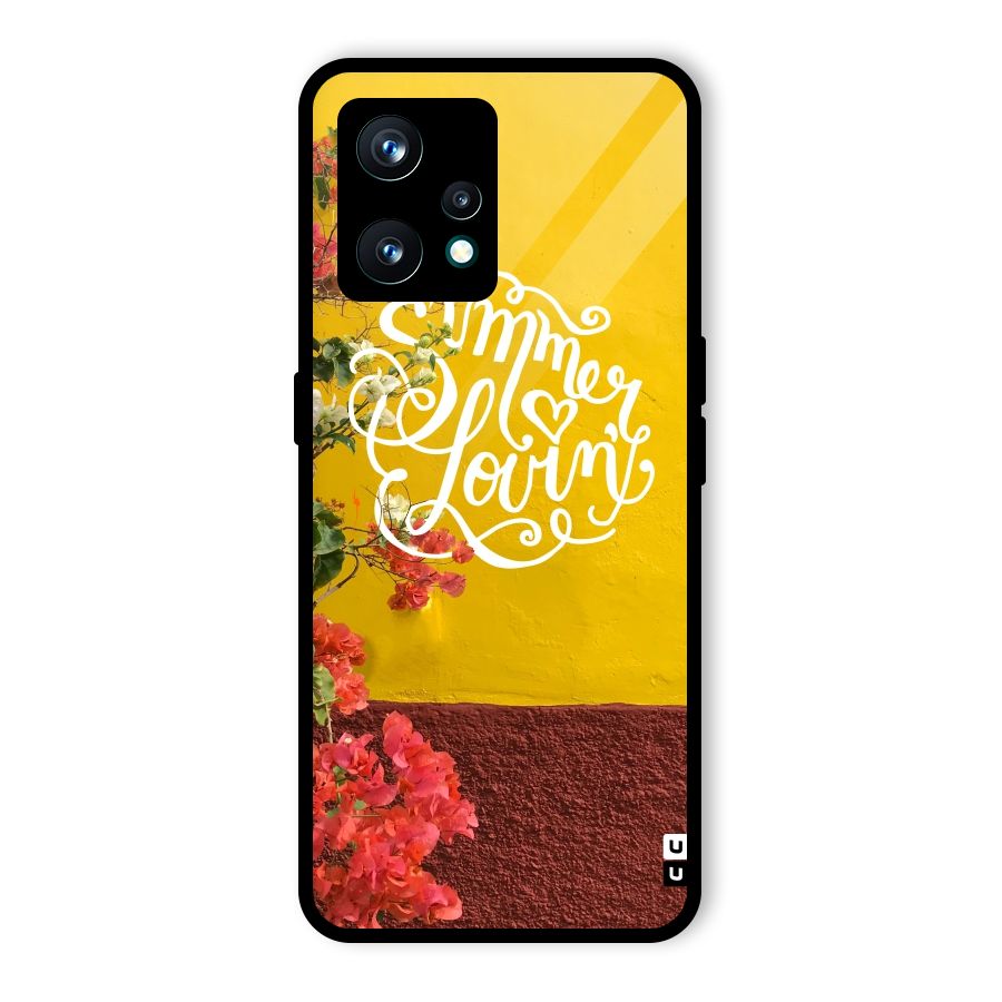 Summer Lovin Glass Back Case for Realme 9 Pro Plus 5G